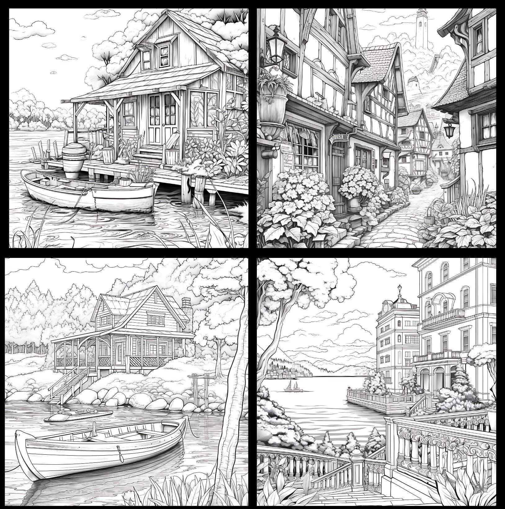 50+ Tropical Beach Coloring Pages