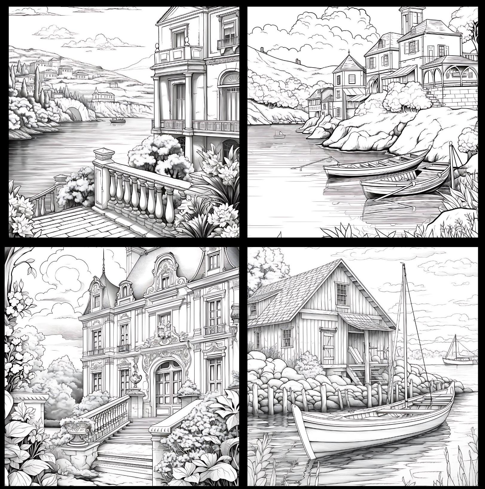 50+ Tropical Beach Coloring Pages